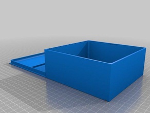 148mm-Fach box, ikea Schublade 75 mm raster - Organisation kundengebundene 3d print model - Mito3D