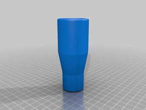 fein Stichsäge eurom 1420-Staubsauger-adapter Werkzeugmaschinen jigsaw Vakuum Vakuum-adapter 3d print model - Mito3D