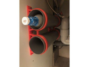 sodastream halter f r gaszylinder cylinder holder kitchen & dining gas ikea metod 3d print model - Mito3D