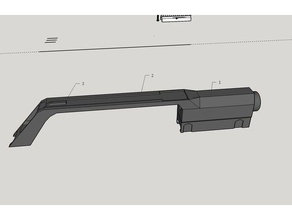 g36 style-rail-picatinny-schiene Spielzeug & Spiele chekers picatinny picatinny-adapter picatinny-schiene rail 3d print model - Mito3D