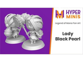 perla negra leyenda de maná juguetes y accesorios juego 3d print model - Mito3D