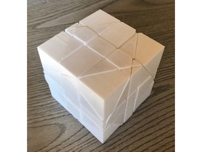 espejo hexaminx puzzles Puzzle en 3d teaser de cerebro cubo rompecabezas puzzle rubik cube mod el rubiks rubikscube pie parte rubix reviradas twistypuzzes curvas cubos 3d print model - Mito3D