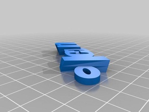 icon final keychains customized 3d print model - Mito3D
