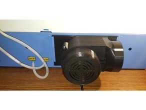 substituição do ventilador de habitação k40 o cortador laser gravador partes 3d print model - Mito3D