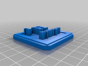 hydrogen periodic table physics & astronomy 3d print model - Mito3D