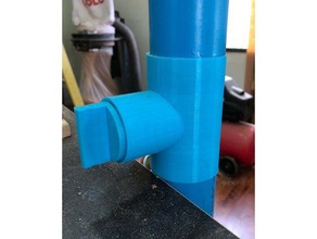 complemento en el tubo de sillín t 60-40 mm enchufe herramientas la abrazadera accesorios tubería pvc montaje adaptador vacío manguera 3d print model - Mito3D