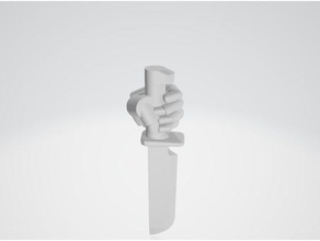 uzay deniz bıçak sahne 3d print model - Mito3D