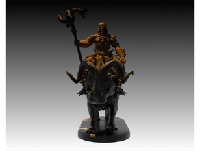 skeletor panthor - masters-Universum Miniatur Spielzeug & Spiele motu panther 3d print model - Mito3D