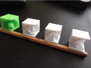 xyz cubes 3d printing tests 3d print model - Mito3D