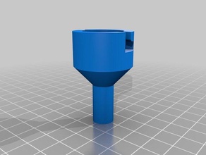 my customized air pump valve adapter sport & outdoors 3d print model - Mito3D
