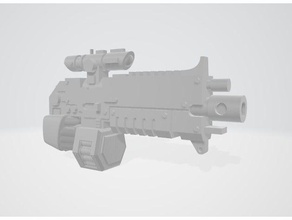 bolters props gun 3d print model - Mito3D