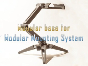 modular base mounting system diy camera mount 3d print model - Mito3D
