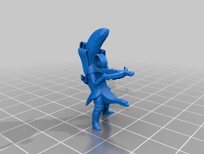frostgrave banana warband - set 1 senza basi le creature 3d print model - Mito3D