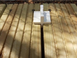 espaciador de madera la cubierta herramientas mano 3d print model - Mito3D