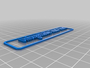 indimenticabile trost-team keyhanger v2 segni e loghi su misura 3d print model - Mito3D