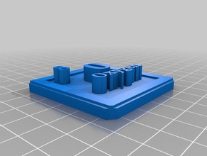 oxygen periodic table physics & astronomy 3d print model - Mito3D