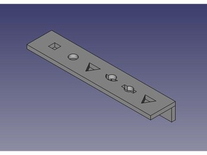 portalime hobby supporto Werkzeughalter 3d print model - Mito3D
