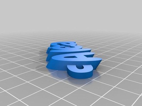 nombre de alicia llavero organización personalizado 3d print model - Mito3D