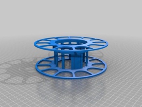 filamento de spool interior organización personalizado 3d print model - Mito3D