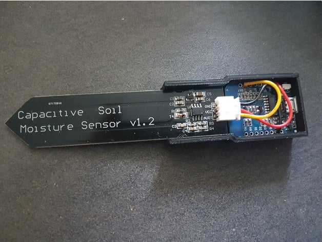 Boden-sensor wemos d1 mini-Gehäuse diy 3D print model - Mito3D