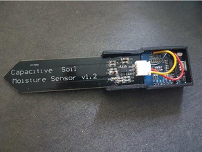 Boden-sensor wemos d1 mini-Gehäuse diy 3d print model - Mito3D