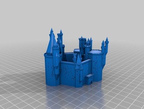 mila castelo edifícios e estruturas personalizado 3d print model - Mito3D