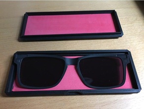glasses case clip-on sunglasses zenni model 6499621 3d print model - Mito3D