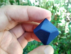 decahedron zar d&d d10 dnd fantezi oyun rpg 3d print model - Mito3D