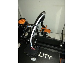 cabel holder x motor z extruder cable 3d printer parts ender 3 3d print model - Mito3D