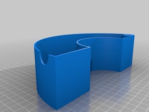 2deepdrawers porta-ferramentas & caixas personalizado 3d print model - Mito3D