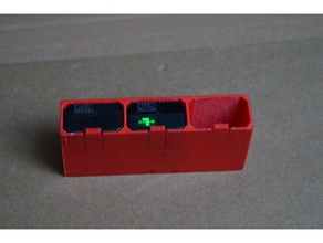 sony a7ii - akkubox de la caméra akku halter 3d print model - Mito3D