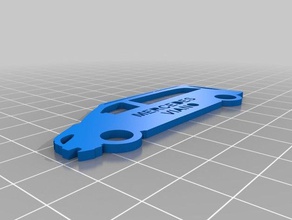 mercedes viano keychain keychains 3d print model - Mito3D