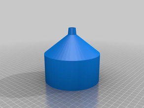 my customized long neck funnel parametric art tools 3d print model - Mito3D