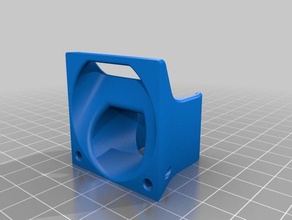 40mm de conduits ventilation v3 L'imprimante 3d pièces 3d print model - Mito3D