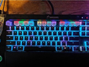 call duty zombies perk-a-cola keycaps video games cherry mx cod keyboard perks 3d print model - Mito3D