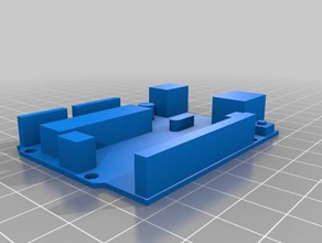 arduina uno r3 parçalar arduino elegoo 3d print model - Mito3D
