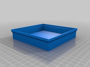 120x120x25 yet another stackable tool tray holders & boxes customized 3d print model - Mito3D