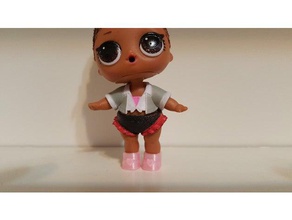 lol surprise poupée chaussures cœurs jouets & accessoires de jeux la les enfants jouet 3d print model - Mito3D