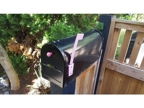 buzón de piezas repuesto al aire libre y jardín casa correo mailman 3d print model - Mito3D