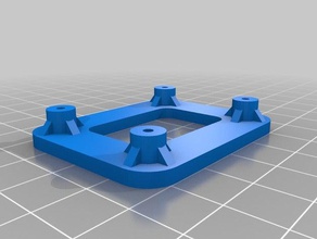 pcb mount flthyminireg v1 elektronik özelleştirilmiş tutucu r2d2 3d print model - Mito3D