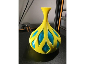 balloon vase interactive art 3d print model - Mito3D