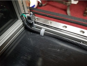 railcore x stop wire clip 3d printer parts 3d print model - Mito3D