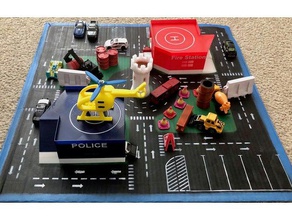 child street map diy kid toy 3d print model - Mito3D