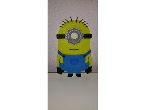 Guckloch-minion t rspion 25mm 15mm Dekor colorprint minion mk3s Guckloch prusa 3d print model - Mito3D