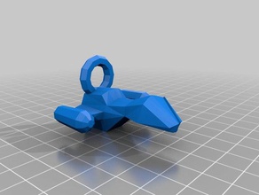 firefly serenity low poly keychain remix keychains 3d print model - Mito3D