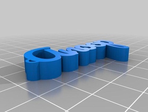 resplandor llaveros personalizado 3d print model - Mito3D