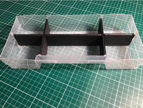aldi jaycar - grandi separatori per cassetto i contenitori 3d print model - Mito3D