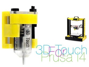 3d touch prusa i4 printer accessories bl mount bltouch 3d print model - Mito3D