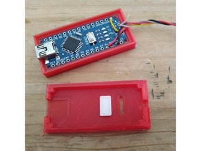 arduino nano slim case elektronik durumda banggood geekcreit 3d print model - Mito3D