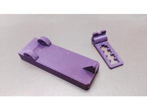 doble vista nerf táctica de ferrocarril juegos y juguetes pistola a la 3d print model - Mito3D